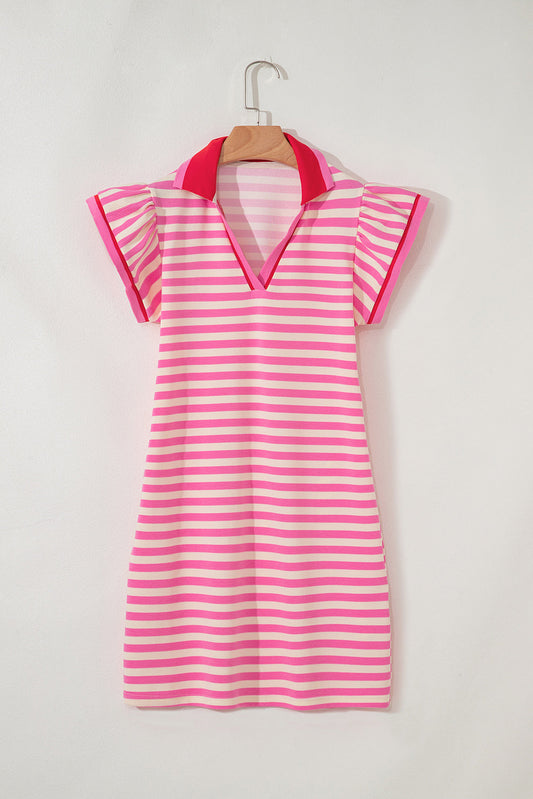 Stripe Contrast Dress *multiple colors* RTS