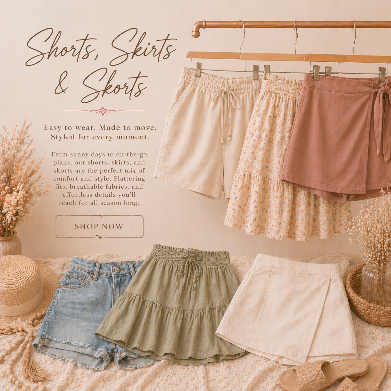 Shorts, Skorts & Skirts