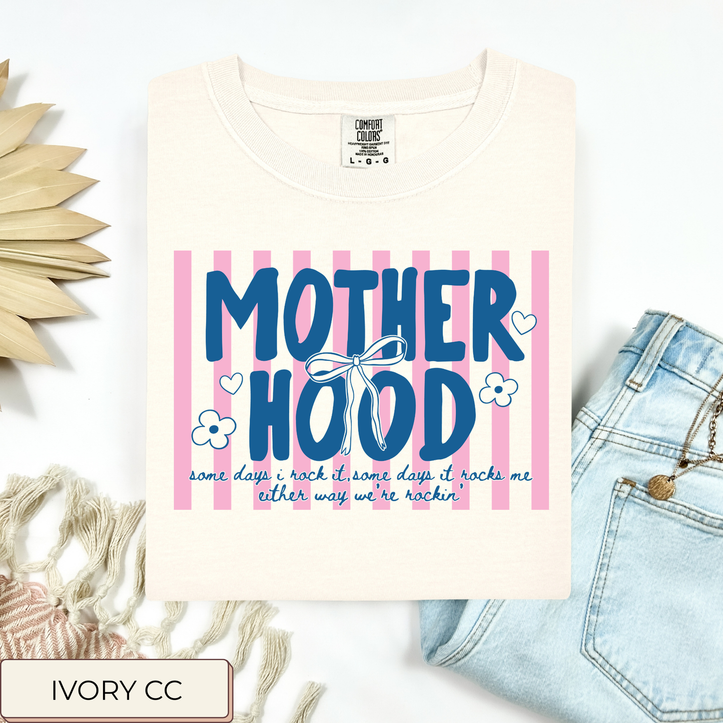 Motherhood- We're Rockin' Tee.