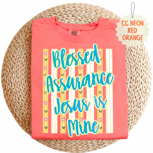 Blessed Assurance Jesus Tee.