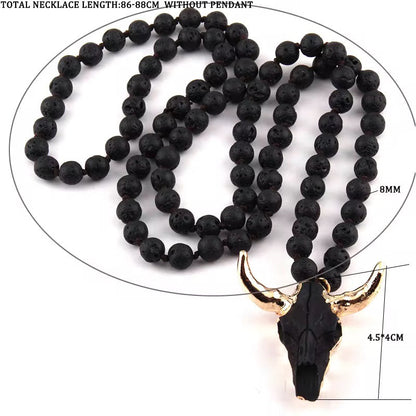 Western Longhorn Necklace RTS