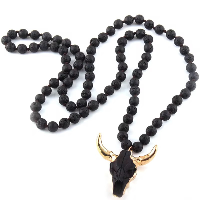 Western Longhorn Necklace RTS