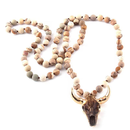Western Longhorn Necklace RTS