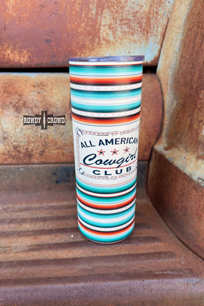 Americana Cowgirl Tumbler